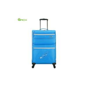 China Polyester Super Light Eco Friendly Luggage With Two Pockets on sale