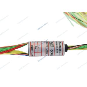 Aluminum Alloy Capsule Slip Ring External Diameter 12.5mm Electrical Connector