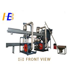 Energy - Saving Plastic Grinding Machine , Vibrating Sieving Plastic Scrap