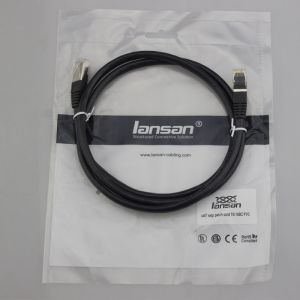 Cheap LSOH Jacket Rj45 Cat6A Patch Cord Round Shape FTP Network Cable For Communication for sale
