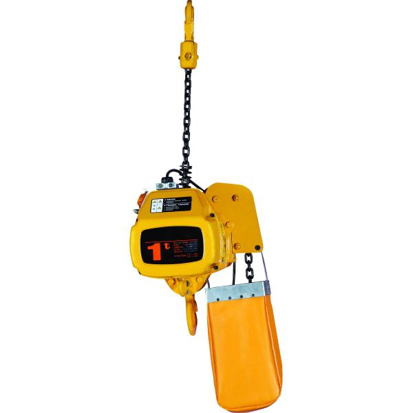 Quality Mini Chain Hoist Upside-down Series Yellow Color For Chemical Plant wholesale