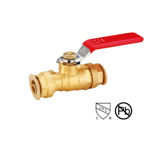 Quality Casting One Piece Body Brass Stop Valve / Threaded Hose Bib With ANSI B1.20.1 ASME B1.20.7 wholesale