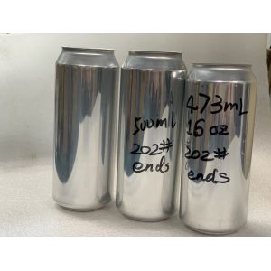 202# B64 CDL Bpani Blank Aluminum Beer Cans For Cider Coke