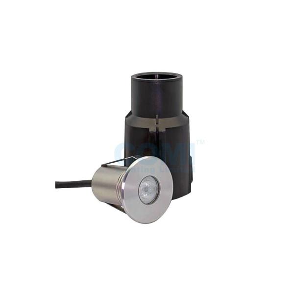 Quality B4A0158 B4A0106(RGB) 1 * 3W Min Small Size Recessed LED Underwater Pool Lights With Mounting Sleeve wholesale