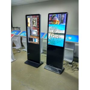 China Indoor Floor Standing LCD Advertising Display 43 Wide Viewing Angles on sale