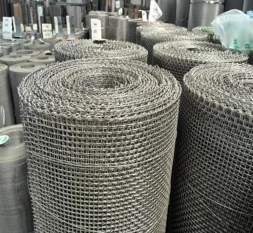 Quality Full Roll Stainless Steel Sieving Cloth Mesh 0.025-2.0mm Wire Gauge Alkali Resisting wholesale