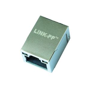 ARJM11D7-805-KK-CW4 1 Port Tab Up Rj45 Modular Jack No EMI Finger