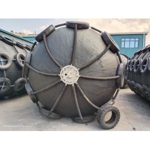 0.5-4.5m Diameter Yokohama Marine Fender With Low Reaction Force And 2 Years
