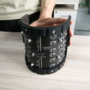 Soft Curved Fixed LED Display Front Service P3.91 SMD Indoor LED Video Wall