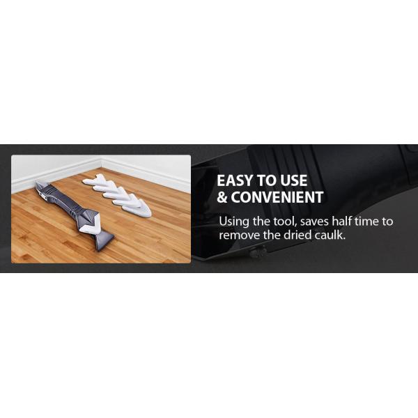 Stainless Steel Head Silicone Sealant Tool 3 In 1 Sealant Scraper Multifunction