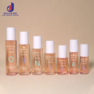 Cheap Modern Design Custom PET Perfume Toner 50ml 80ml 100ml 150ml 180ml Spray Lotion Bottle Luxury Plastic Cosmetic Packaging for sale