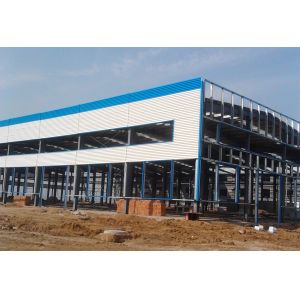 Wide Width Pre Built Light I Beam Warehouse Construction with Aluminum Alloy