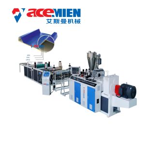 PVC Corrugated Sheet Making Machine , Roofing Tile Making Machine 200 Kw