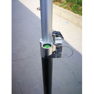 Telescopic Carbon Fibre Telescopic Pole 2.22m Gps Rover Pole