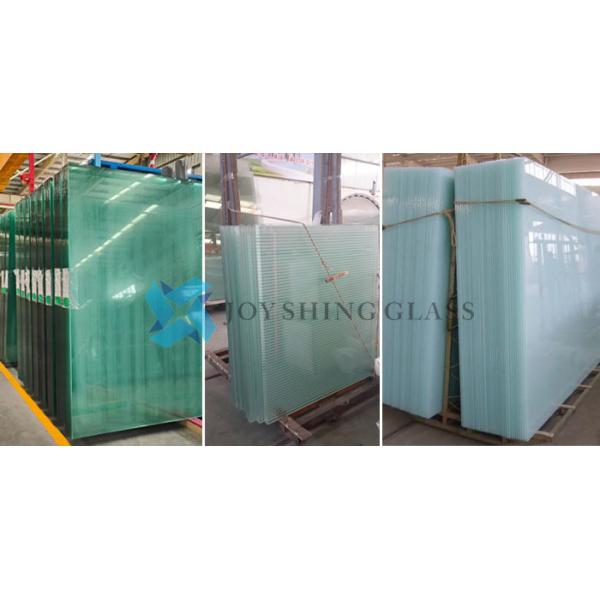 Safety Laminated Glass Sheets Ultra Clear Laminated Glass Sheets 1830*2440mm PVB Safety Laminated Glass