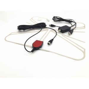 HD Digital TV Antenna 50 Miles Range Detachable Amplifier Signal Booster