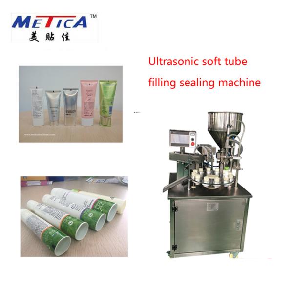 Quality 1500bph Soft Tube Semi Automatic Filling Sealing Machine With 30L wholesale