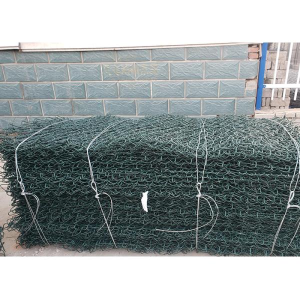 Quality Rust Proof Galfan Hexagon Galvanized Gabion Basket For Seawall Protection wholesale