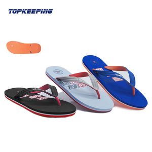 China Plain Color EVA Casual Basic Flip Flop For Women on sale