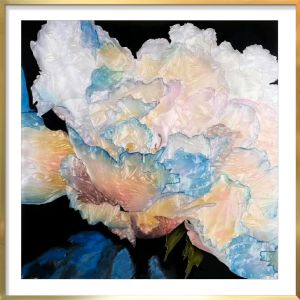 Enamel Flat Decorative Tempered Art Glass 12mm Thickness For Building Wall