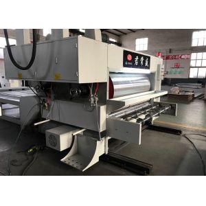 Corrugated Two Colour Flexo Printing Machine Semi Automatic Feeder Type