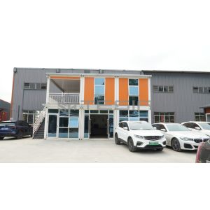 Factory Real Shot Two layers Customized Prefabricated Ready Container House