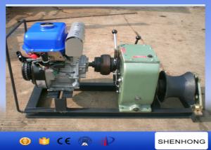 China Axle Bar Driven Gas Powered Capstan Winch , 3 Ton Electric Cable Hoist Winch on sale