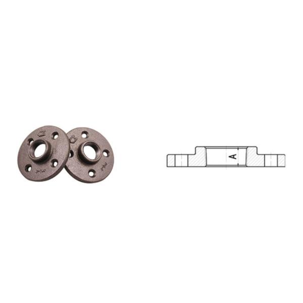 4 Holes Normal Floor Flange