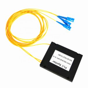 Steel Tube 1x2 Passive Optical Splitter For OLT / FTTH / CATV Network System