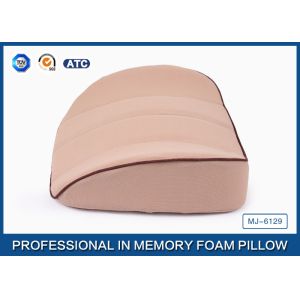 Orthopedic Custom Memory Foam Back Support Cushion Pillow With Velvet Pillowcase