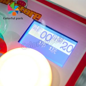 Mini Claw Crane Machine Plastic Material LCD Display CE Approved