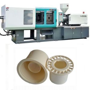 High Efficiency PVC Two Color Injection Molding Machine Slipper PLC Control