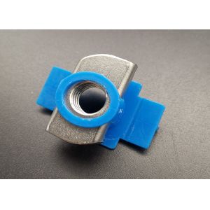 China Stamped Ss304 Stainless Steel Lock Nuts Cover Plastic Wing on sale