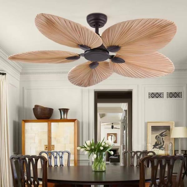 52In Hotel ABS Ceiling Fan European Style Ceiling Fans With Remote Control