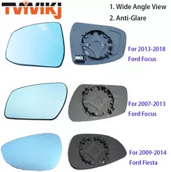 Anti Glare Wide Angle External Rear View Mirror For Ford Focus 2006-2018