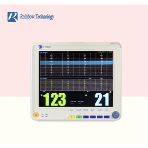 color TFT Multi Parameter Fetal Monitor Toco FHR Fetal Heart Rate Machine