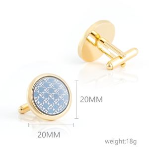 Round Silver Wedding Party Cufflinks Engraved With Initials