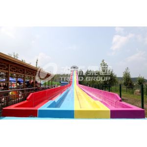 Large - scale Custom Family Water Slides with Galvanized steel Material