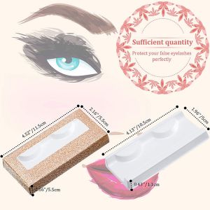 Private Label False Eyelash Packaging Box Lashes Paper Box for Printing Handling