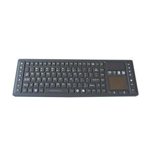 Rugged Touchpad Silicone Industrial Desktop Keyboard For Hygienic