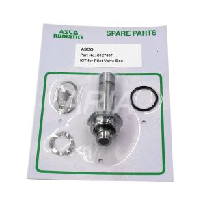 ASCO C127837 K0950 pulse valve repair kit includes pilot head clamp spring and screw