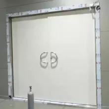 Cheap RF Shielded Opening Pattern Doors With White Finish For MRI Rooms for sale