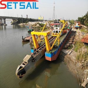 10 Inch Cutter Suction Dredger with Shijiazhuang Sand Pump and Cumins 122kw