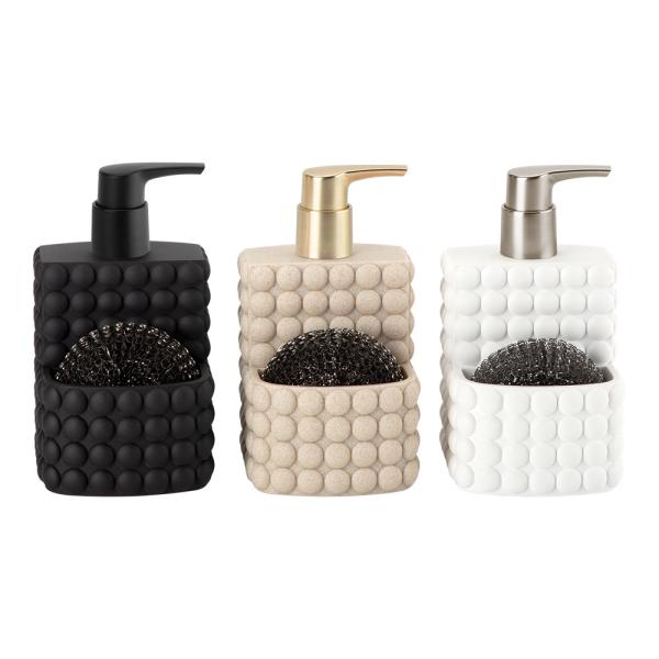 Quality 2N1 Polyresin Kitchen Utility Caddy Multi-Function With Dot Pattern wholesale