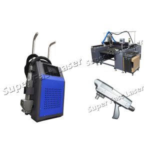 Light Weight Portable High Speed Descaling Laser Rust Cleaner Simple Structure