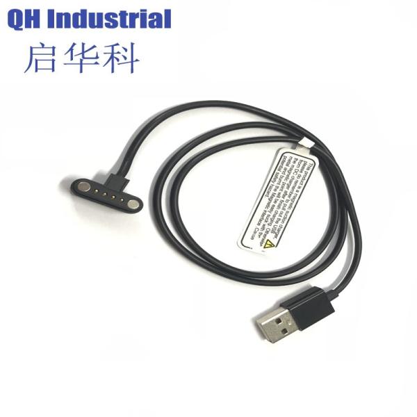 Quality 4pin 2.5mm Pitch Czech Repubic Salt Spray 48H Charger Connectors Magnetic Micro USB Connectors wholesale