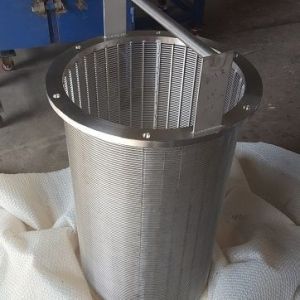 Filtration Wedge Wire Screen With 27%-80% Filter Mesh And 0.25mm-2.5mm Wire