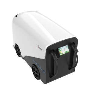 100Kw Autonomous Car Charging Station Bidirectional Mobile EV Charger Robot