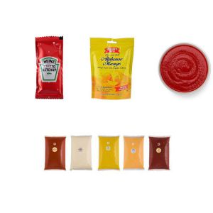 Automatic Liquid Vertical Packing Machine Tomato Sauce Ketchup Liquid Packing