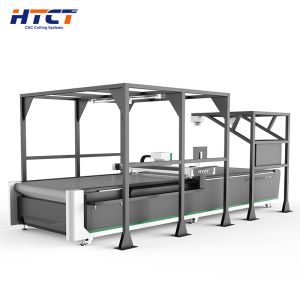 CNC Leather Hide Cutter Genuine PU Rexine Upholstery Synthetics Leather Sofa